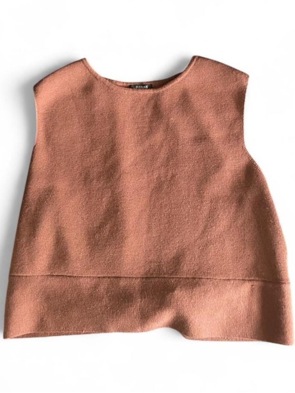Wild Fable light orange tie back top Size L 
Brown sleeveless crop top